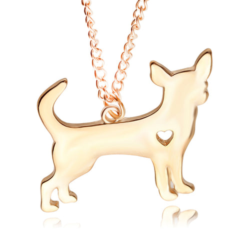Chihuahua Pendant and Necklace