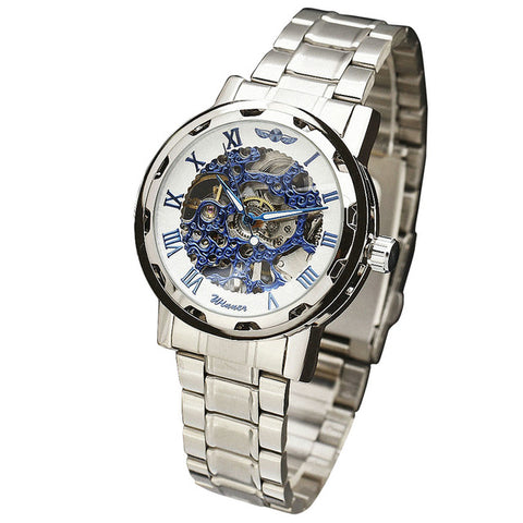 Golden Skeleton Luxury Mechanical Watch