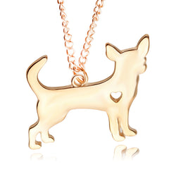 Chihuahua Pendant and Necklace