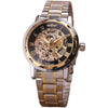 Golden Skeleton Luxury Mechanical Watch