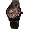 Golden Skeleton Luxury Mechanical Watch