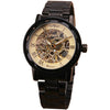 Golden Skeleton Luxury Mechanical Watch