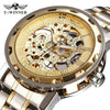 Golden Skeleton Luxury Mechanical Watch
